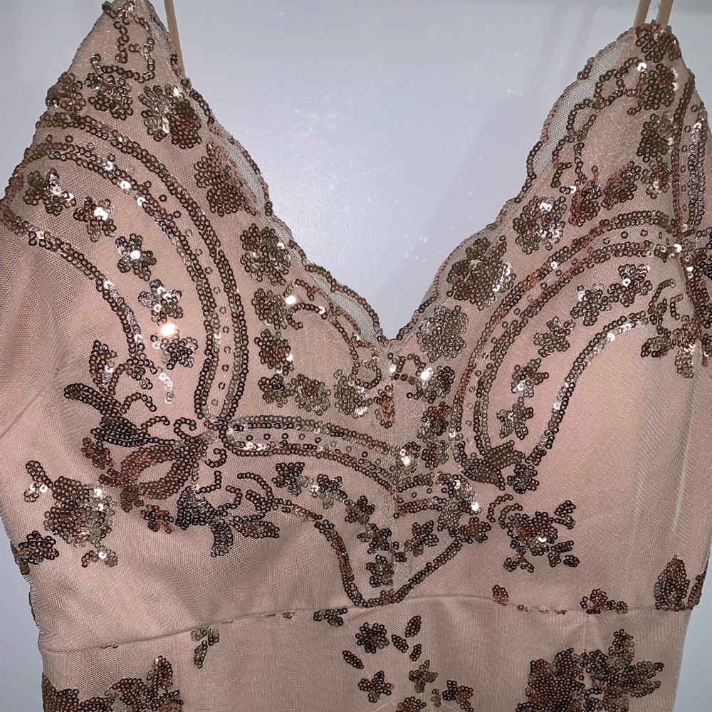 Rose Gold Dress - Picture 5 of 9